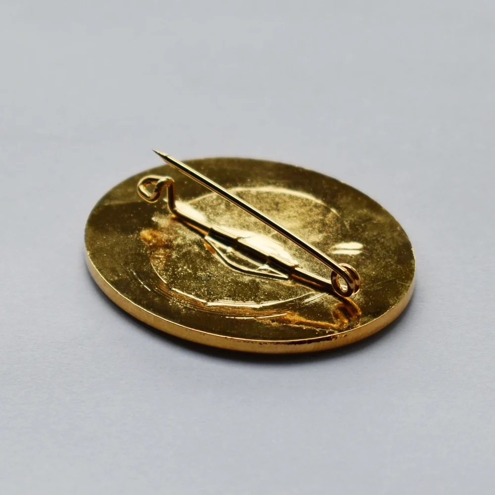 Металлический значок офицера по дереву EDELWEISS времен 2 мировой войны 33202|metal angel wings