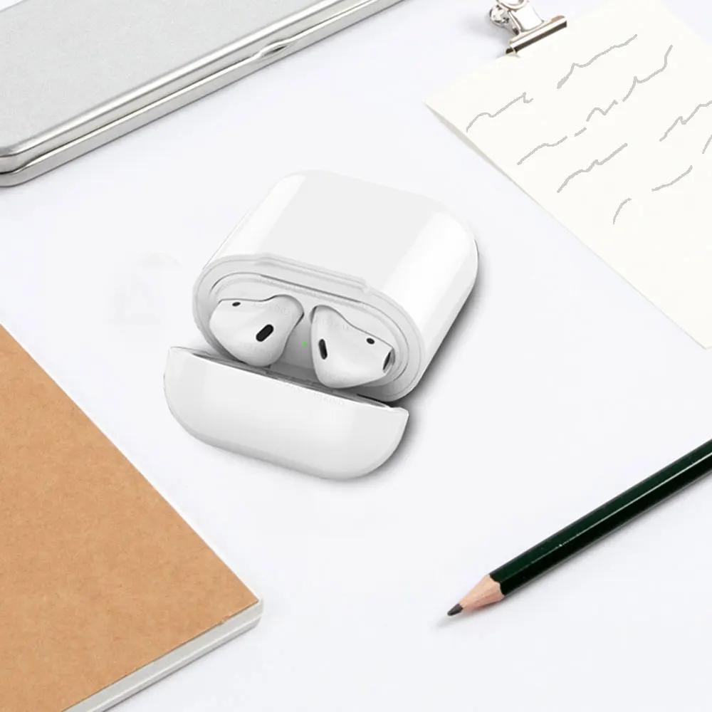 GGMM беспроводной зарядный чехол для AirPods чехол Зарядное устройство аксессуары защитный чехол для Apple Airpod Air Pods Быстрая зарядка