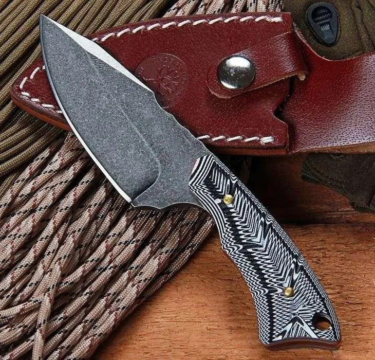 Охотничьи ножи BOKE PE558 G10 с ручкой 58 охотничьи фиксированным многофункциональным