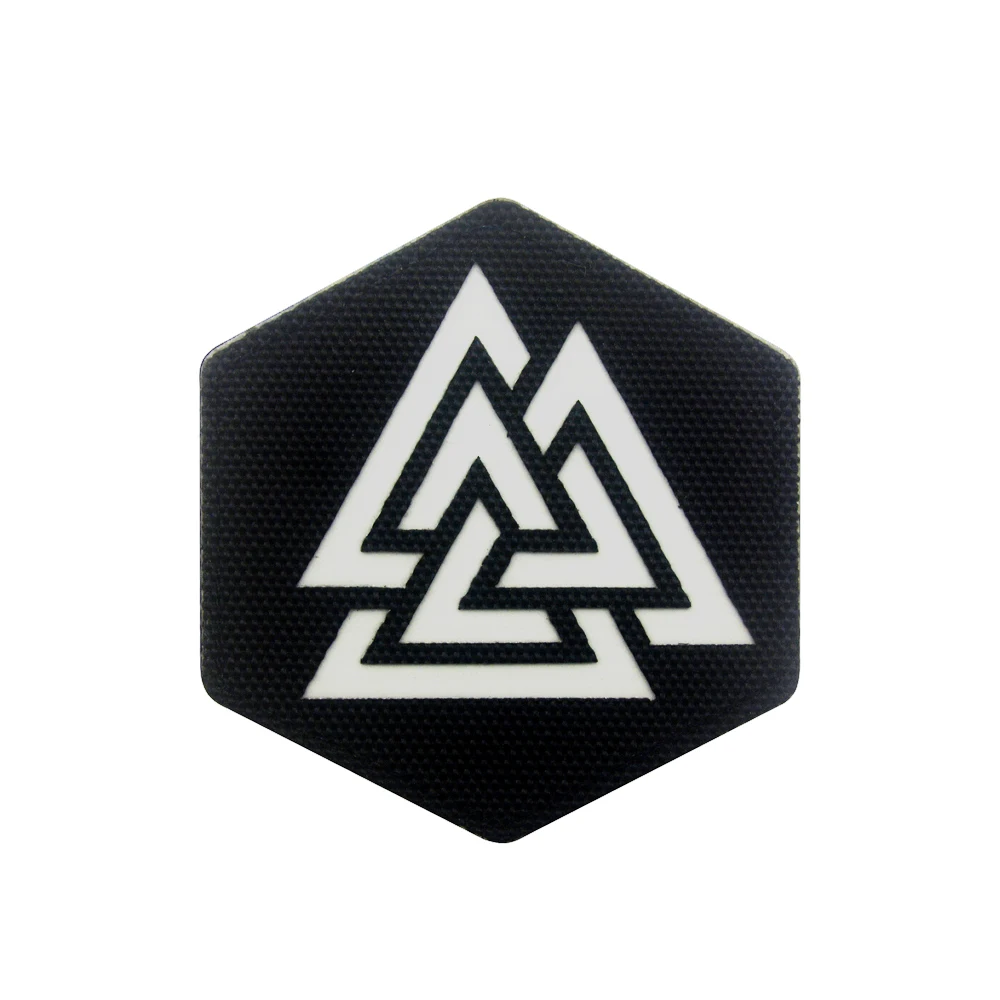 Викинг Компас Vegvisir Тактический Патч Скандинавская Руна Aegishjalmr светящийся патч языческий Викинг металлический языческий знак