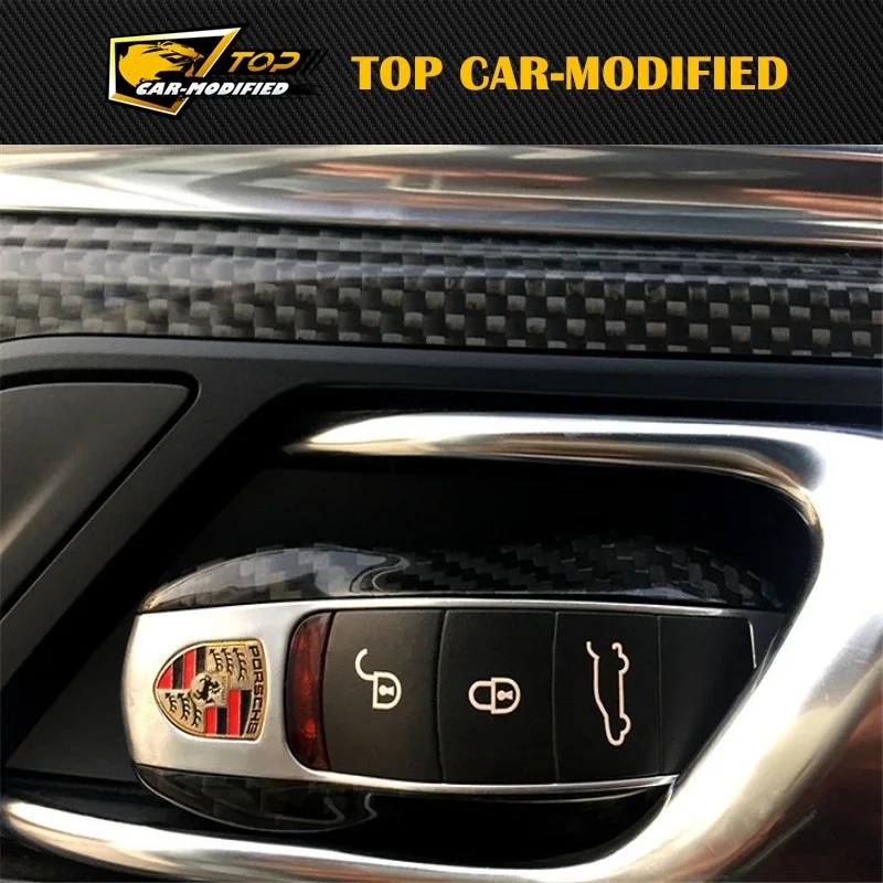 Бесплатная доставка цвет из углеродного волокна брелок дистанционного