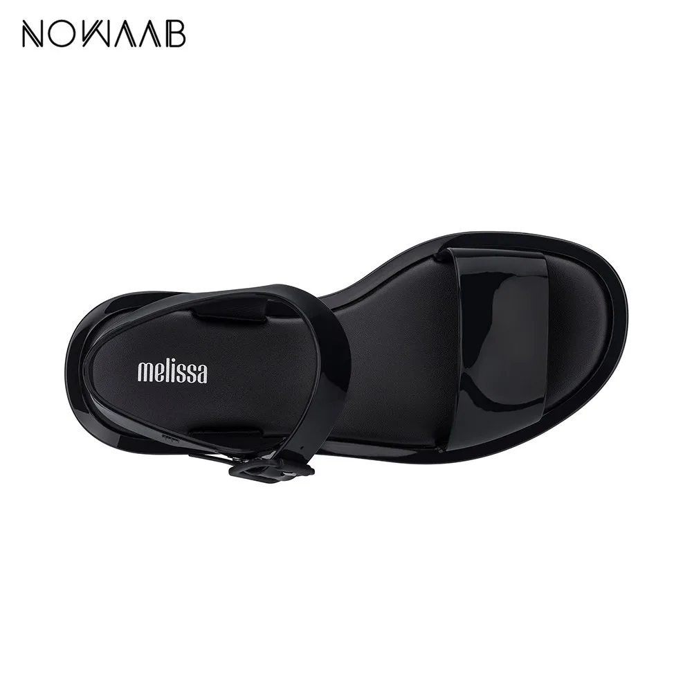 Женские босоножки на плоской подошве Melissa Mar желеобразные Босоножки платформе
