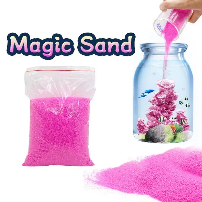 100 г/пакет DIY не влажный волшебный песок вода моделирование ручной работы игрушка