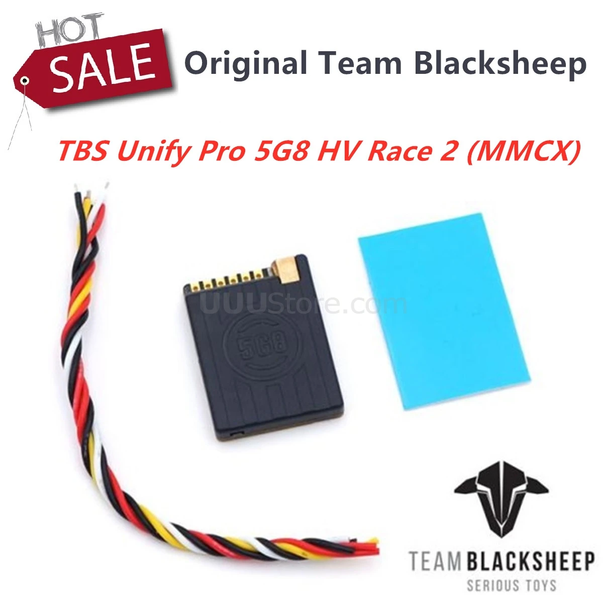 Оригинальный видеопередатчик Team Blacksheep TBS Unify Pro 5G8 HV Race 2 (MMCX) VTX 5 8 ГГц для гоночной