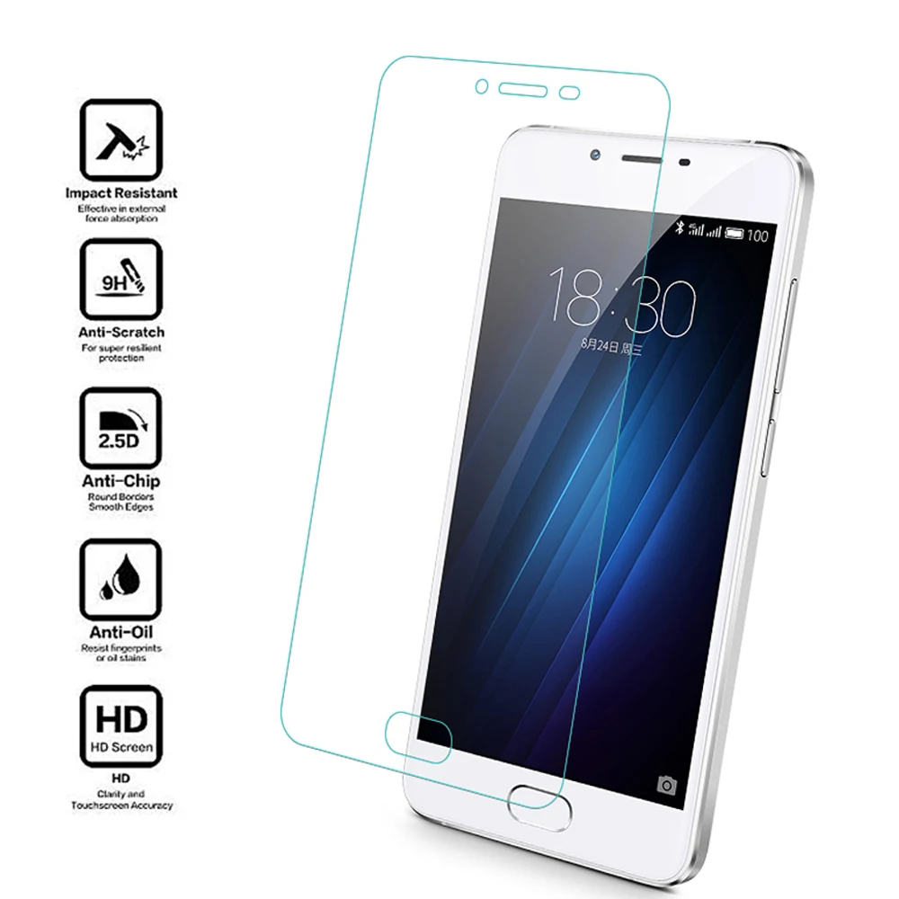 9H для meizu x8 Защитное стекло pro 6 plus 7 Защитная пленка экрана телефона закаленное