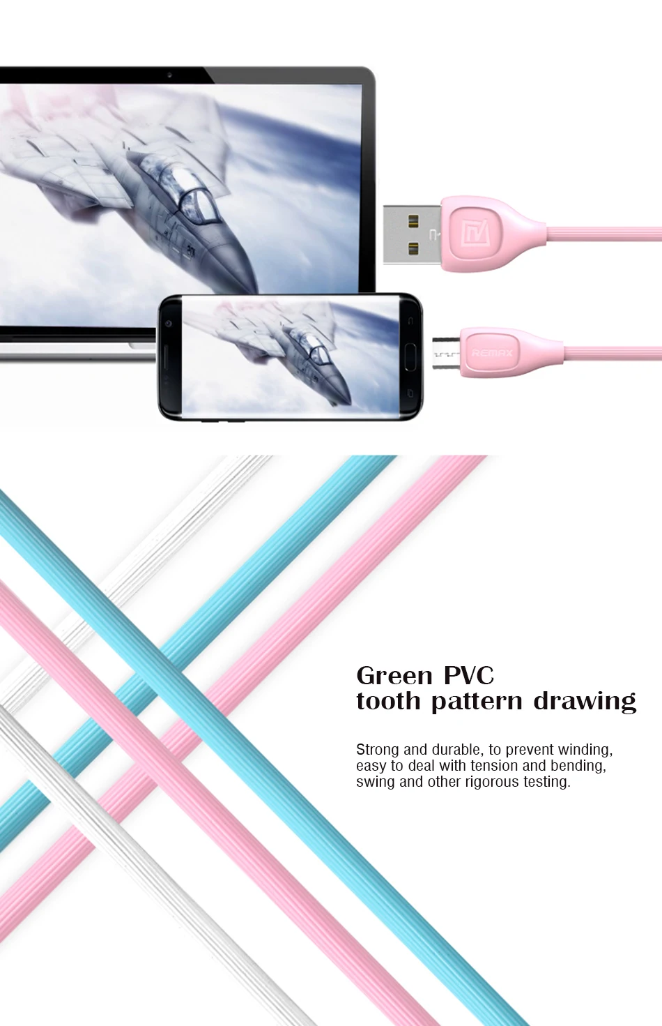 Micro USB кабель для синхронизации данных remax, кабель для быстрой зарядки для samsung Galaxy note4, note5, S6, S7 edge+ A8, A9, S7, S6 Plus, A7,, A50