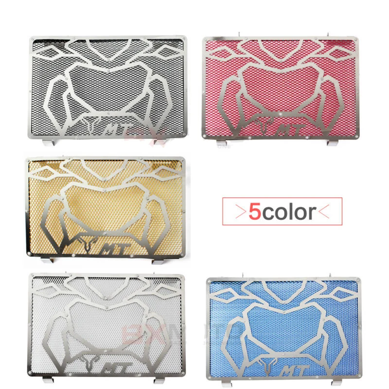 

MDMOTO CNC Motorcycle Engine Radiator Bezel Grille Guard Cover Protector Grill For Yamaha MT09 mt-09 mt 09 FZ09 FZ 09 2014-2017