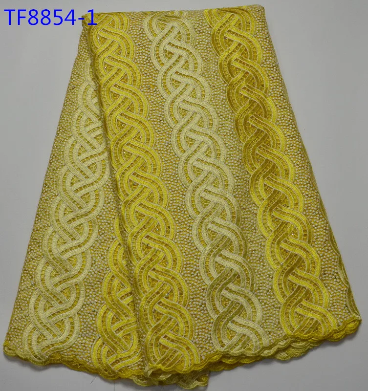 wholesale hot african net lace High quality french fabric with beads African for nigerian wedding Tulle laces | Дом и сад