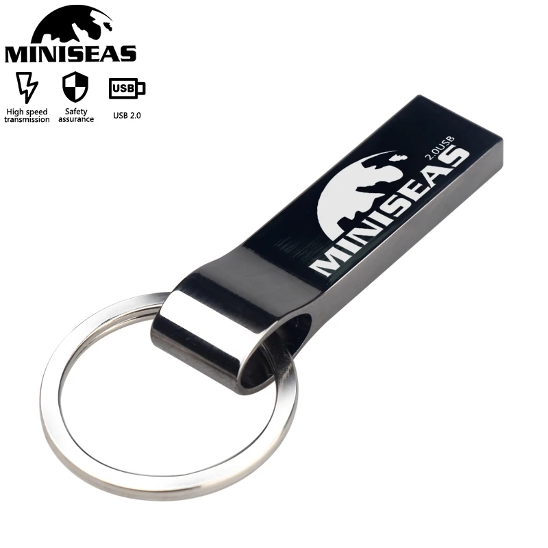 Металлический usb флеш-накопитель Miniseas 4 ГБ 8 16 флеш-накопители 32 карта памяти 64