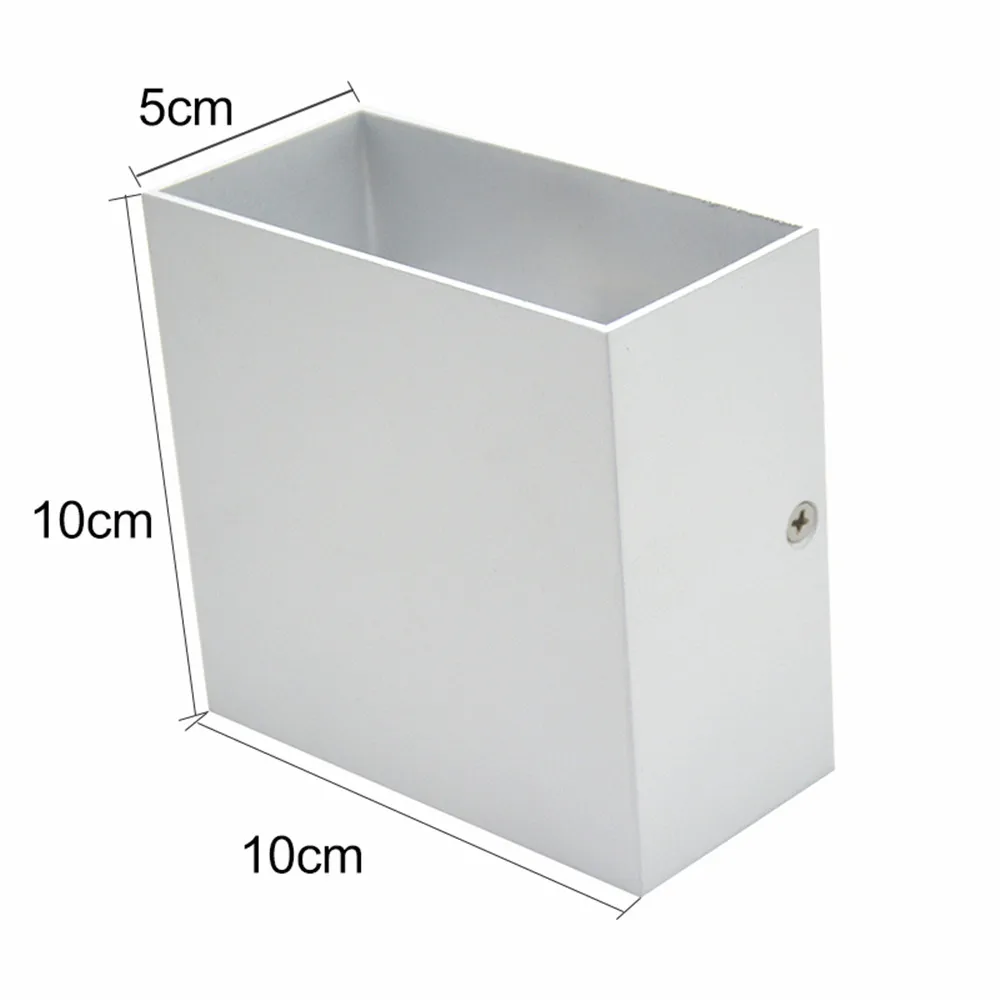 SuperNight 6 светодиодный Вт Dimmable настенный светильник квадратный алюминиевый