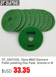DT_DIATOOL 8 шт. 200# Diamond польский полировки дисков колодки для Гранит или Мрамор бетона или камень гибкие мокрой высокое качество