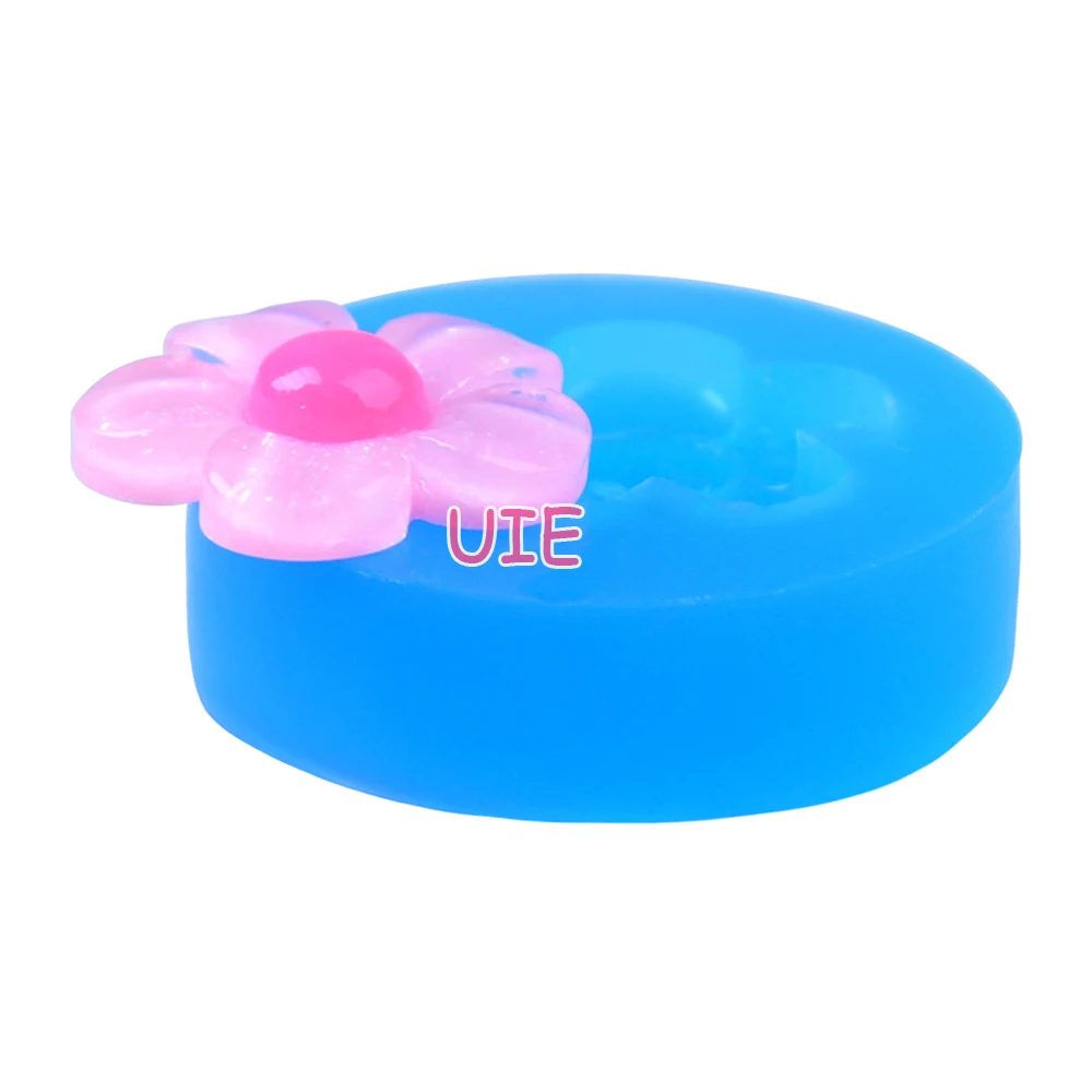HYL318U 18 4 мм цветок силиконовые формы кекс Топпер Sugarcraft помадка конфеты смолы
