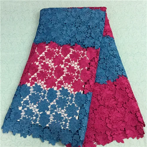 2016 African guipure lace fabric for sewing cord Nigerian wedding dress WJ22-15 | Дом и сад