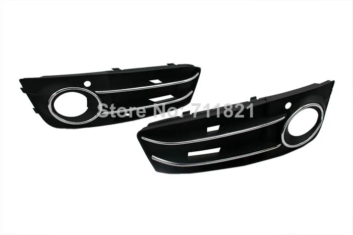 Передний противотуманный светильник решетка с хромированной линией для Audi A4 B8 2008