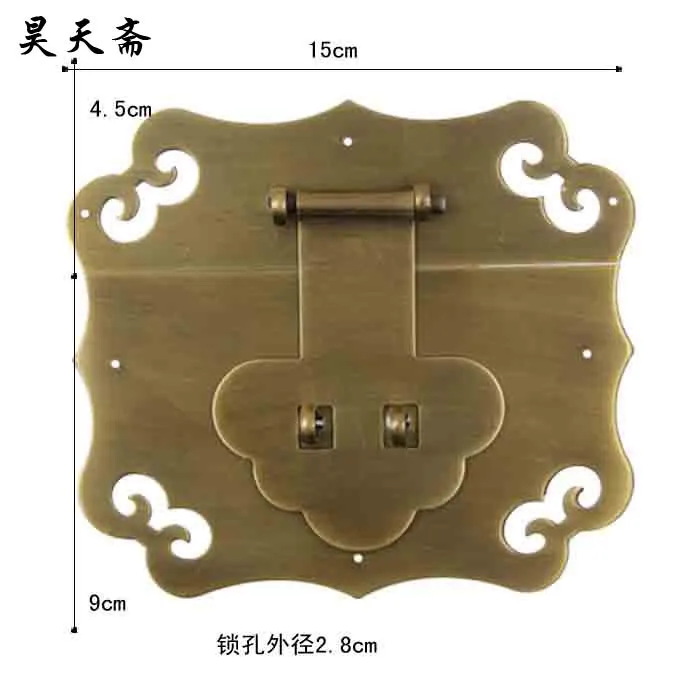 Вегетарианский [Haotian] навесной замок из меди брендовые аксессуары для мебели