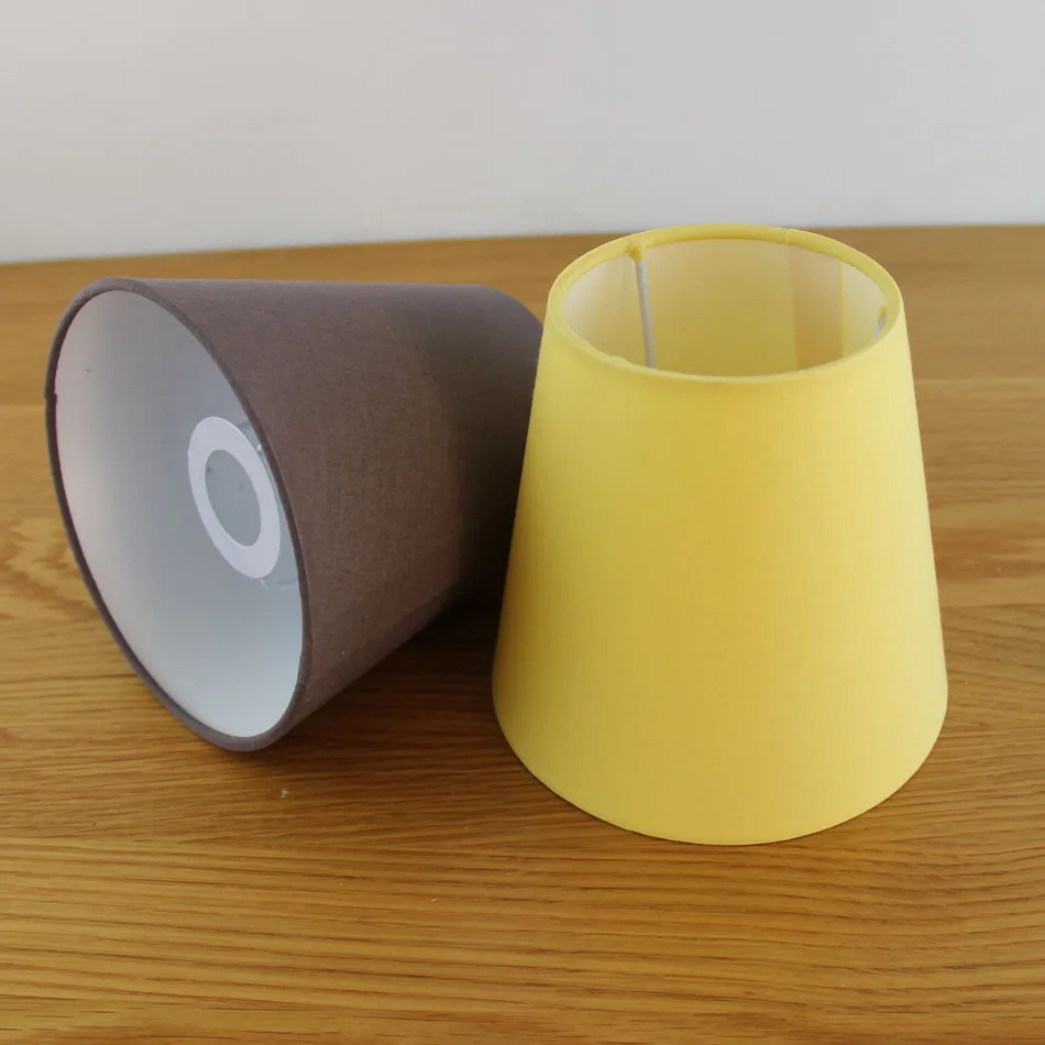 6 шт./лот 2019 новый современный зеленый синий красный... Цветные Абажуры для