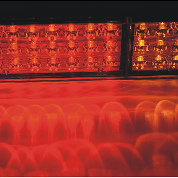 40 шт./лот, автомобильный автомобиль, грузовик, Миньоны, 30 светодиодный стоп-сигнал, задний Предупреждение ющий светильник, красный, желтый(6,8