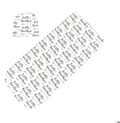10 Новорожденных Опора Детские одеяла печатных новорожденного для маленьких мальчиков девочек пеленка для сна муслиновая пеленка+ повязка на голову 2 шт./компл - Цвет: 10