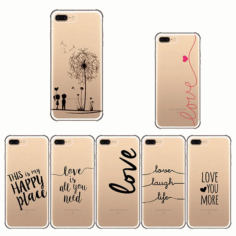 Интересный текстовый шрифт слова пират Любовь жизнь мягкие силиконовые чехлы