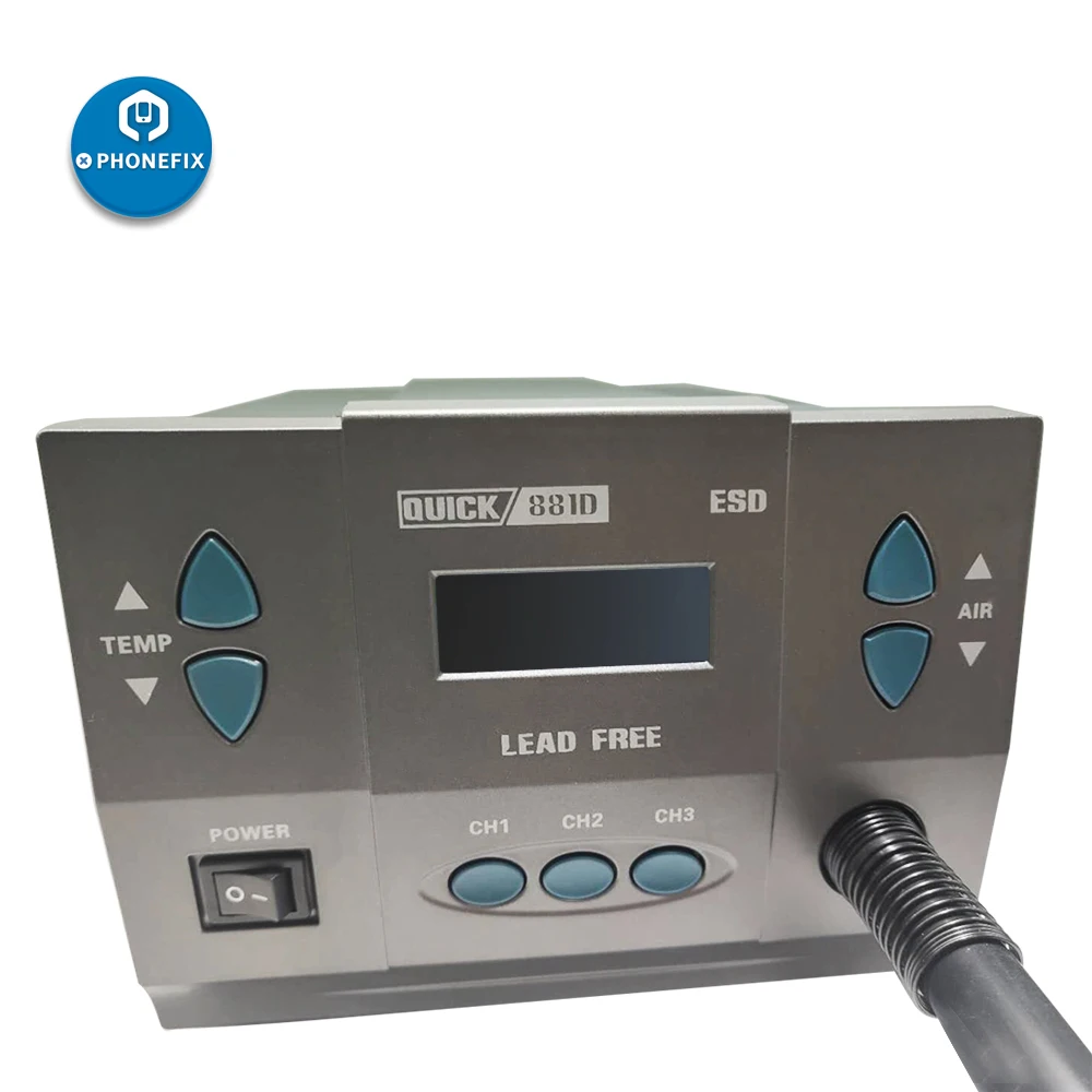 1300 Вт Quick 881D паяльная станция Quick 856AD издание в твердой обложке+ Quick 861DW флагманское издание печатная плата BGA инструмент для распайки