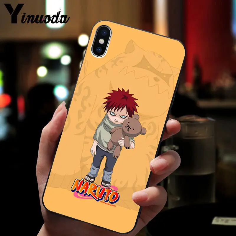 11pro MAX Наруто Гаара Ультратонкий Новый чехол для телефона Fundas Apple iPhone 8 7 6 6S Plus X XS 5 5S