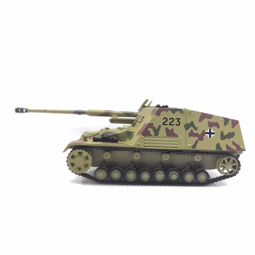 Литые под давлением модели армейских танков 1/72 масштаб Sd. kfz.164 Nashorn-1944 литая модель военного танка для коллекционного подарка