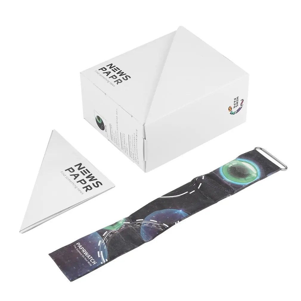 Персонализированные бумажные часы жизнь водонепроницаемый бумага ремешок