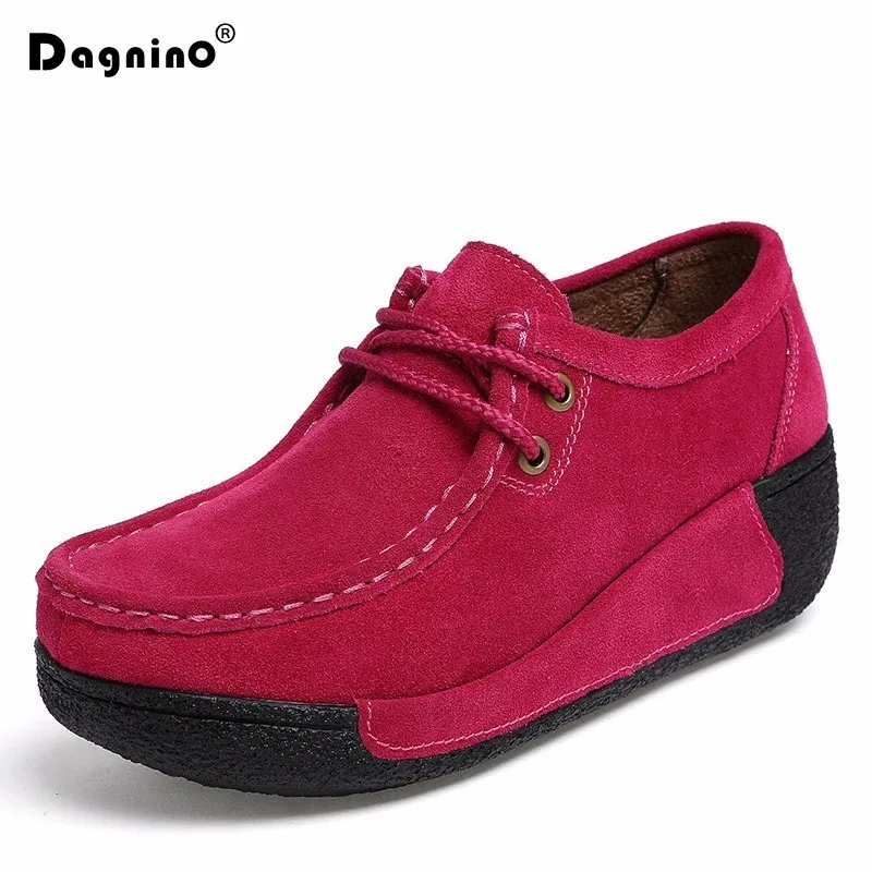 Туфли DAGNINO женские на плоской подошве Удобные однотонные повседневные лоферы без
