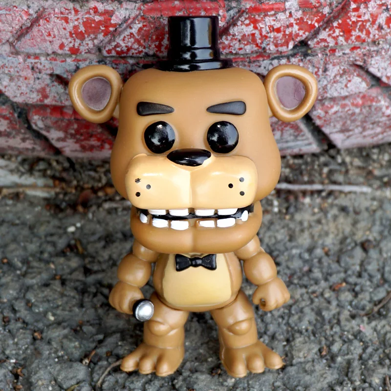 4 шт./компл. Five Nights At Freddy's» «пять ночей у Фредди» игре Five Nights At Freddy's Бонни и Чика Фокси» из мультфильма для мальчика, игрушки FNAF ПВХ 5 Fazbear кукольный фигурку модель куклы