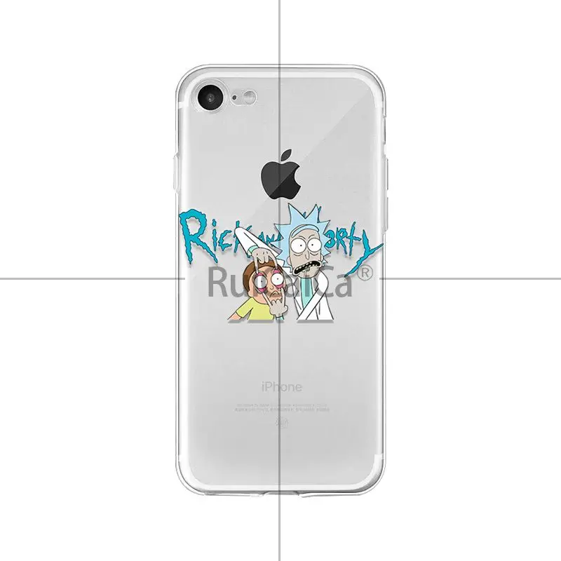 Ruicaica Забавный Rick and Morty ТПУ Мягкий силиконовый чехол для телефона Apple iPhone 8 7 6 S Plus X XS
