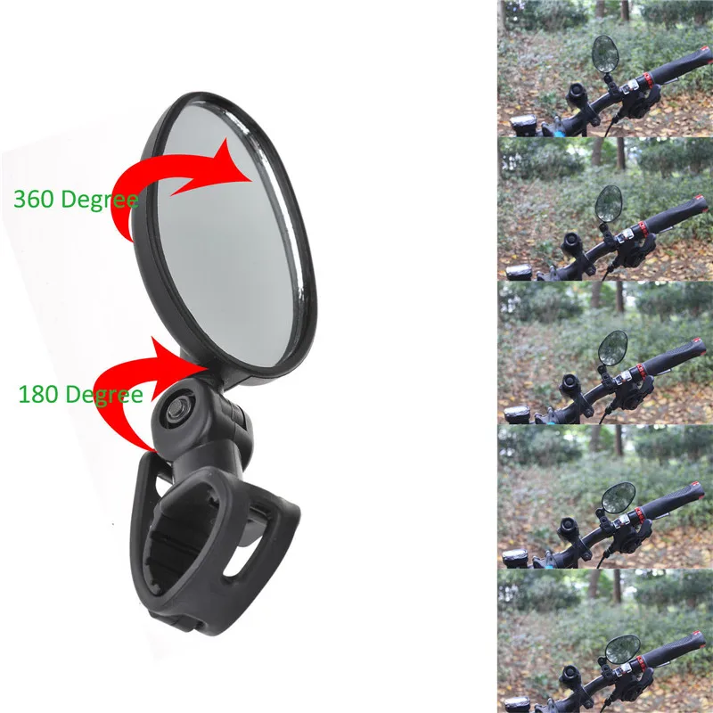 2018 2 шт. мини-поворотное зеркало заднего вида на руль для дорожного велосипеда