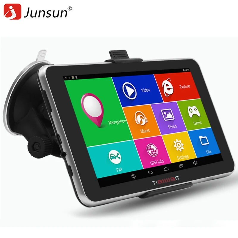 Новый Автомобиль грузовик Навигация GPS Android 4.4 Bluetooth Видео автомобильный