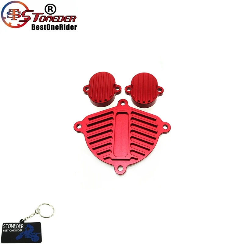 Red Клапанная крышка из сплава STONEDER для китайского YX 150cc 1P60FMJ 160cc 1P60FMK двигатель питбайк мотоцикл - Цвет: Red