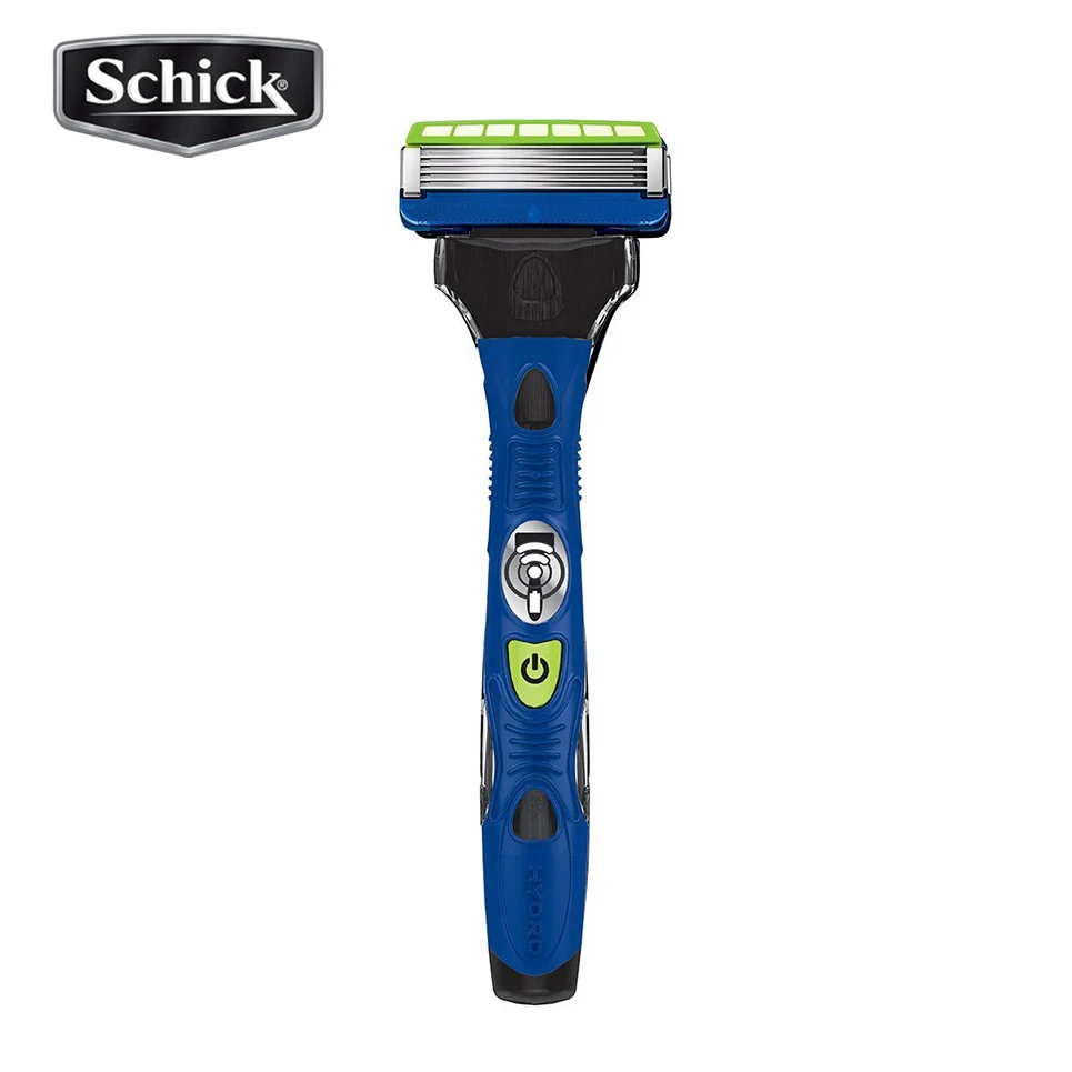 Фото Оригинальная электрическая бритва SCHICK Hydro 5 с триммером, удобные 5-слойные лезвия, лучший мужской бритвенный станок для тела, бесплатная дост... №2