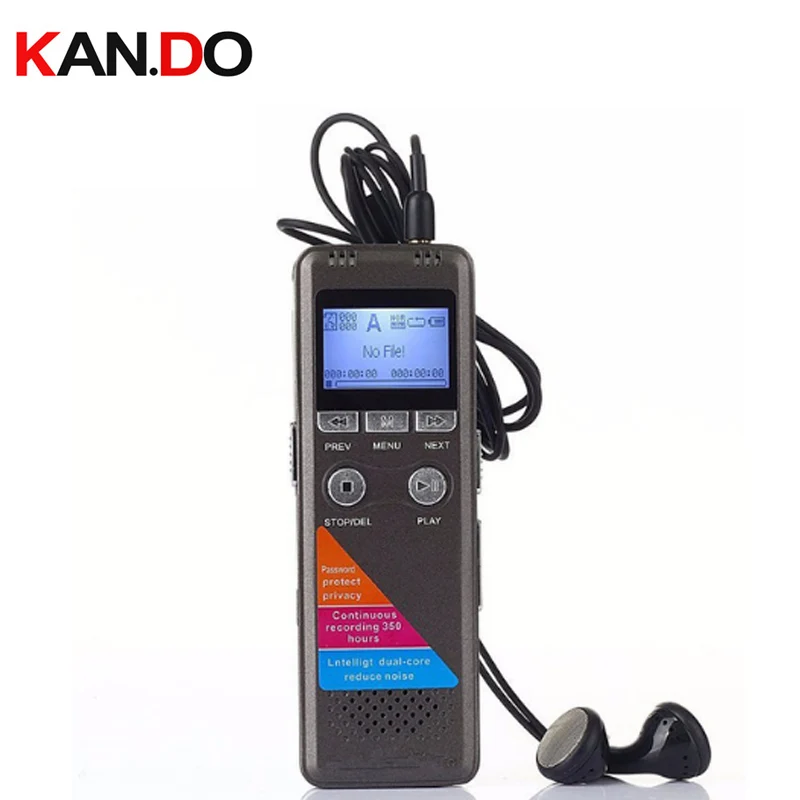

VM180 Telephone Recorder Voice Record Lossless Long Distance Voice REC Audio Recording Dictaphone Timing REC Password