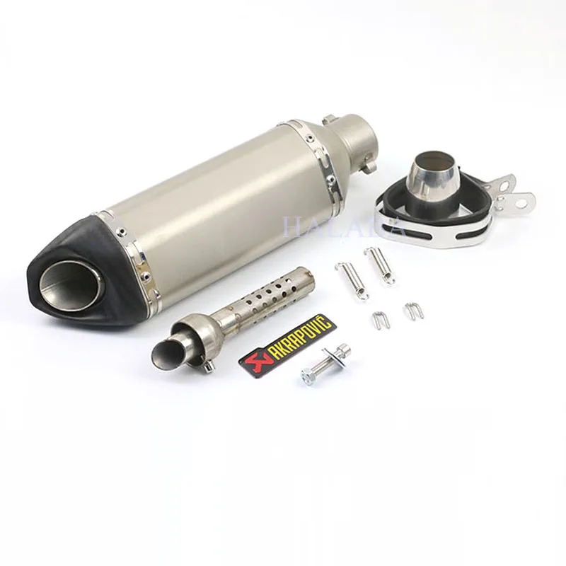 36 мм до 51 Akrapovic выхлопная мотоциклетная труба глушителя Moto GP Escape для KTM Benelli Honda