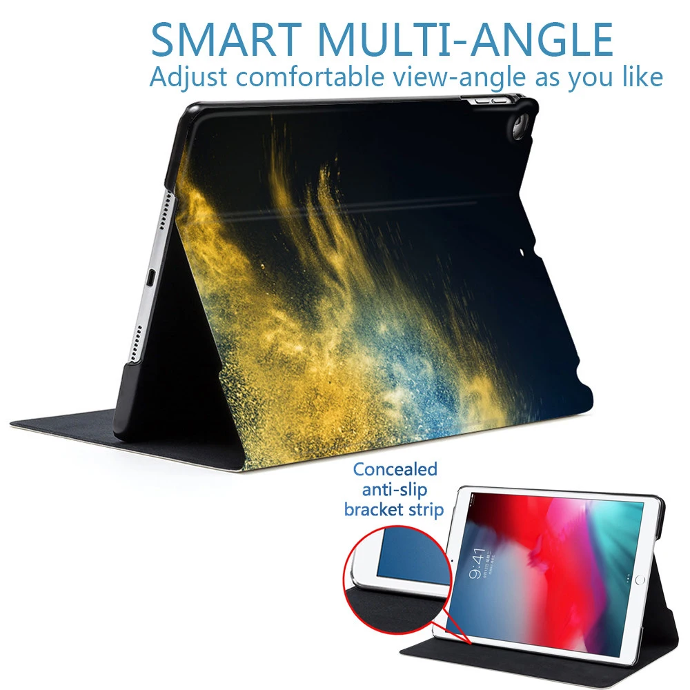 Красивый чехол-подставка для iPad Air 2 3 9," 56 7th 10,2" 10," " PRO Mini 4 5 с изображением животного летающего попугая из искусственной кожи