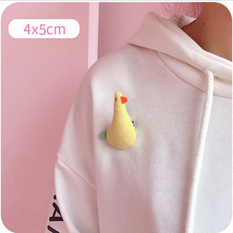 C20512 Коми милый мультфильм красочные животные улыбка подсолнухи Радуга Ткань брошь булавки украшение для джинсовой сумки ювелирные изделия аксессуары B60504 - Окраска металла: C20512