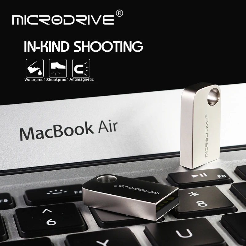 MicroDrive горячая Распродажа маленький металлический USB флеш-накопитель супер мини 8 ГБ 16 ГБ флеш-накопитель маленькая карта памяти 32 Гб 64 ГБ высокоскоростной Флэш-Диск