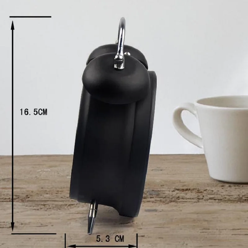 Будильник в винтажном стиле с цветочным узором тихий ночной будильник