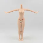 Бесплатная доставка, распродажа, недорогое самодельное тело шарнирная кукла blyth, шарнирное тело 12 дюймов, с белой кожей, шарнирное тело для аксессуаров для кукол 16