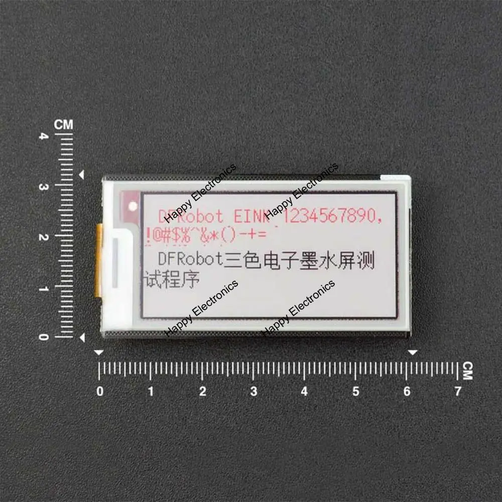 Чехлы DFRobot FireBeetle-ePaper 2 13 дюйма черно-белые и красные электронные чернила экран