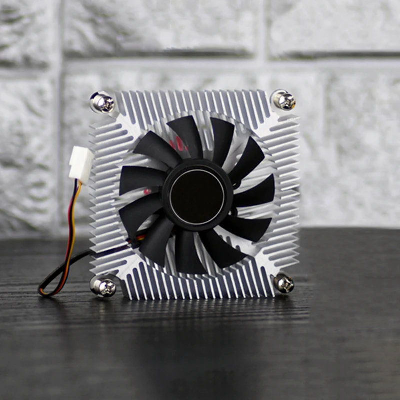 Кулер для процессора LGA115X ультра тонкий 4-контактный интеллектуальный регулятор
