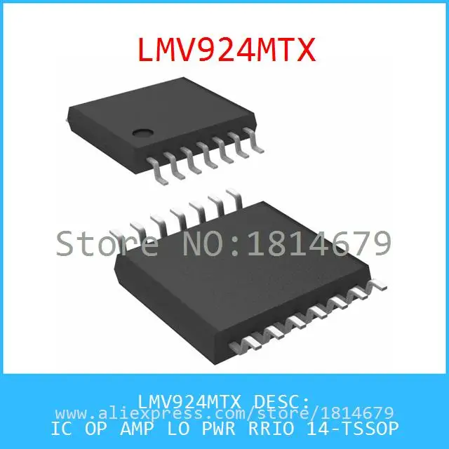 Бесплатная Доставка 1 Шт./лот LMV924MTX IC OP AMP RRIO 14 TSSOP 924 LMV924 LO PWR|shipping guitar|shipping jokesshipping