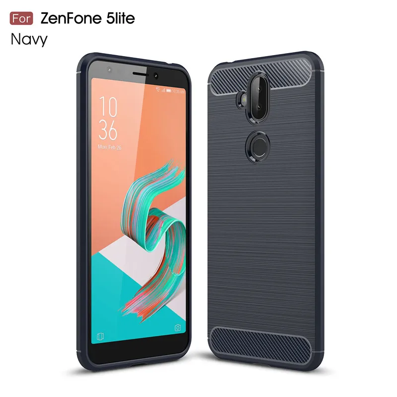 Для Asus Zenfone 5 Lite ZC600KL чехол противоударный мягкий ТПУ матовый для | Мобильные