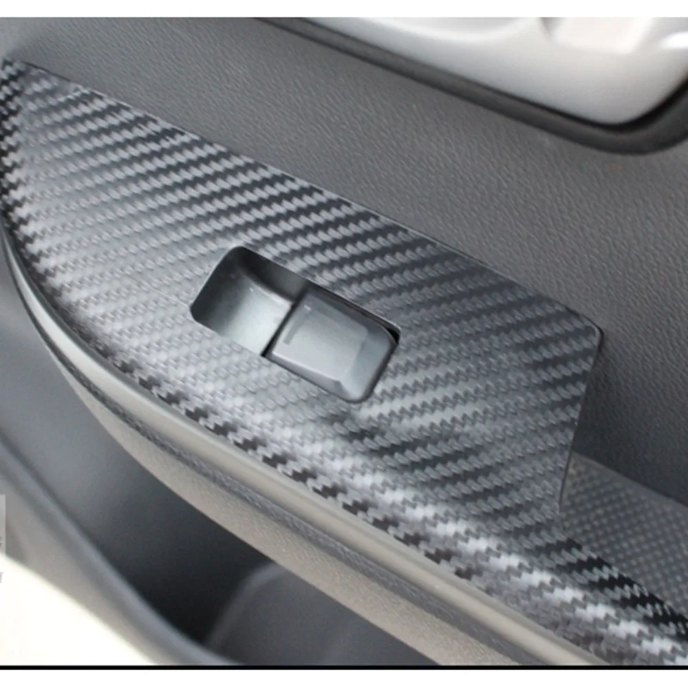 Стикер из углеродного волокна для KIA Rio K2 стикер панели дверей автомобиля