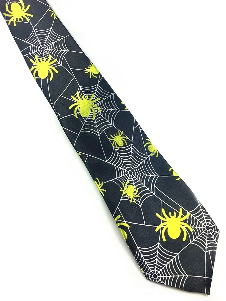 Галстук для Хэллоуина модные галстуки мужчин и детей галстук рождественского