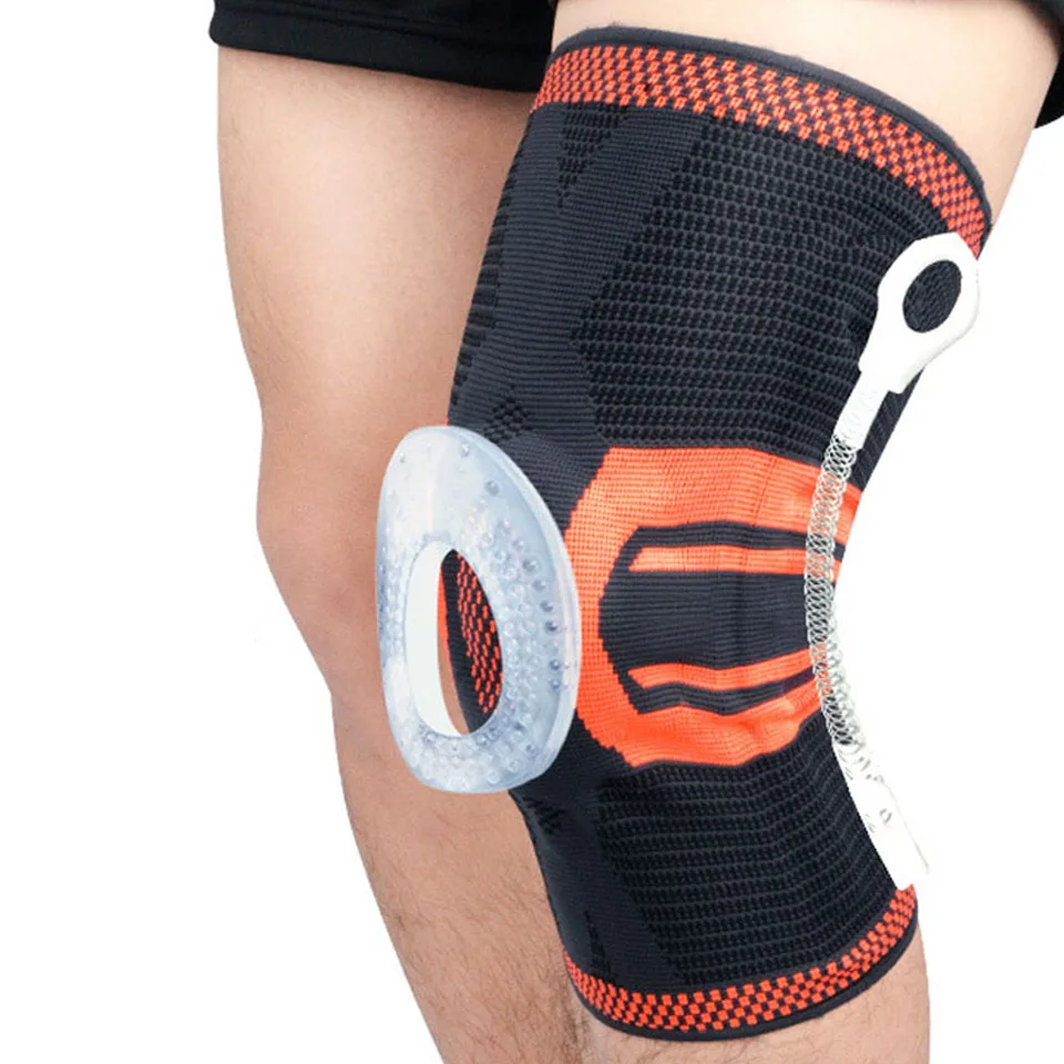 1 предмет Новинка Коленной чашечки протектор коленного бандажа из эластичного