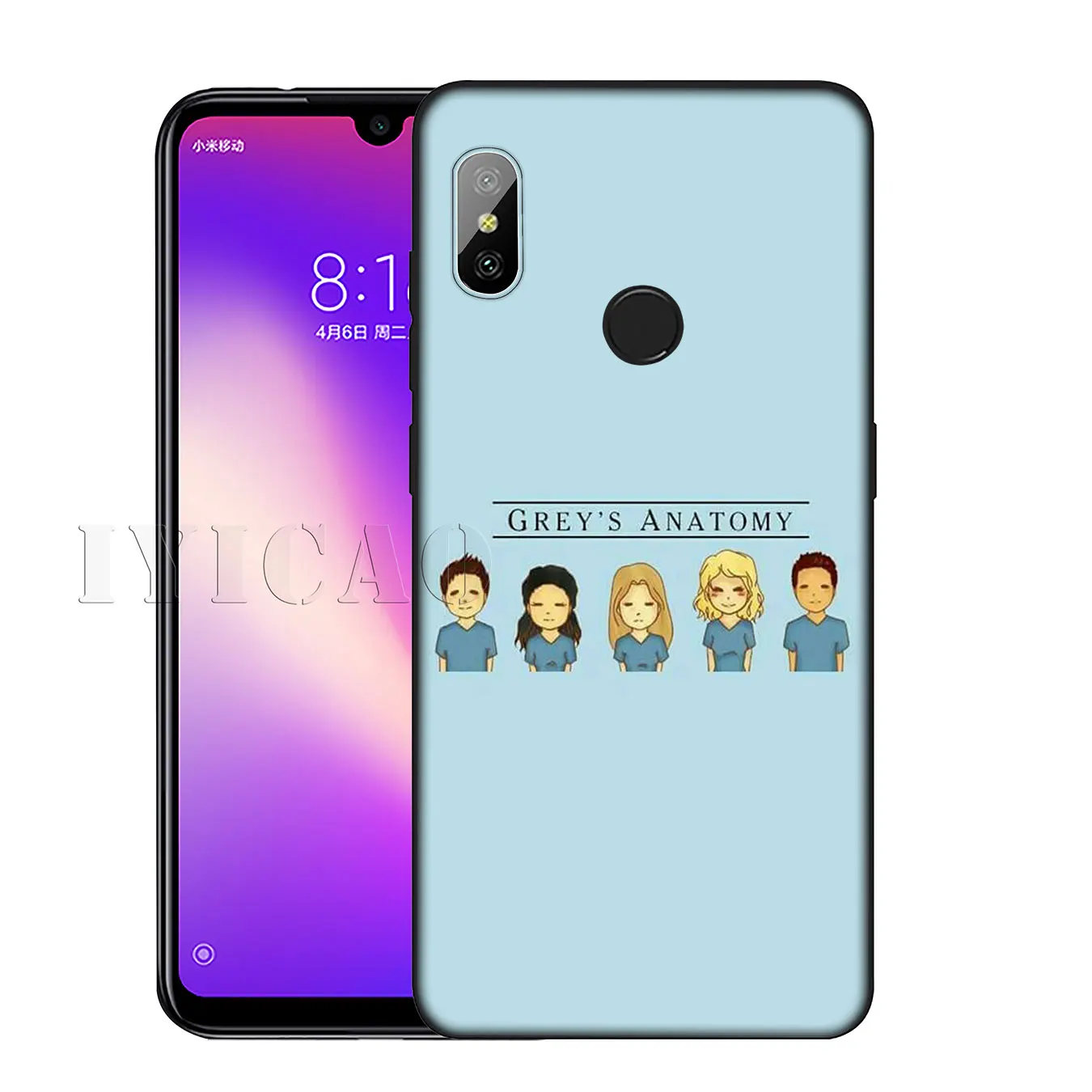 Мягкий чехол для Xiaomi Redmi K30 K20 8A 7A 6A 5A S2 GO Note 8 8T 7 5 6 Pro с изображением американского ТВ