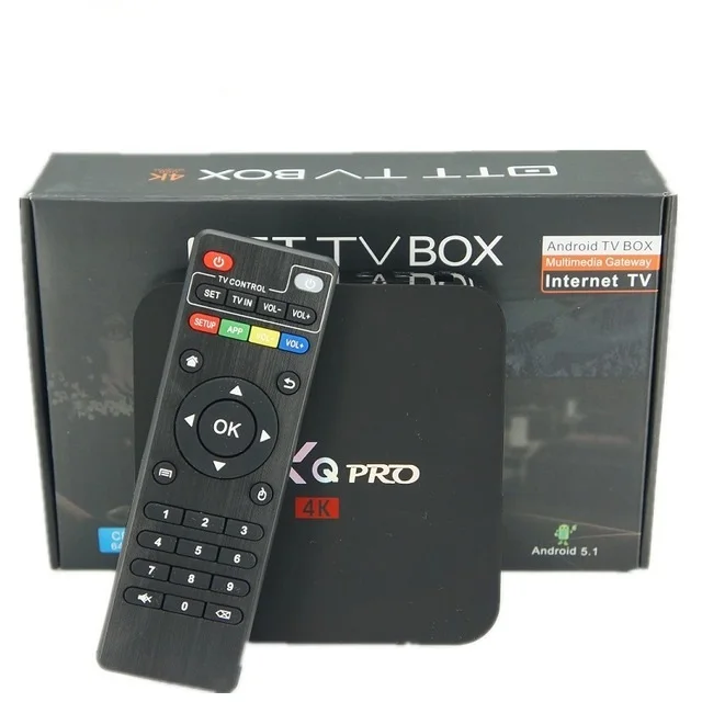 5 ШТ./ЛОТ Android 5.1 TV Box Amlogic MX PRO S905 Quad-core бит 1 Г 8 UHD 4 К 60fps H.264 Media Center Smart ОТТ ТВ КОРОБКА |